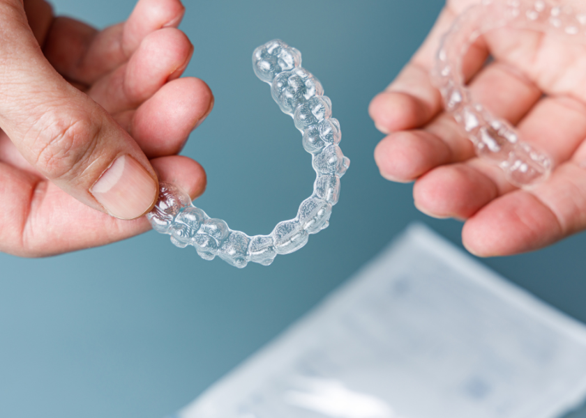 invisalign cleaning